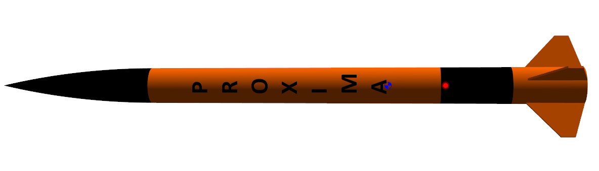 Przewidywany wygląd rakiety Proxima1